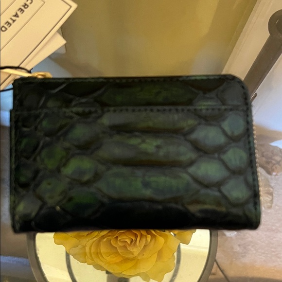 🍁UNTIL NOON🍁Brahmin Evergreen Dayan Crocodile-Embossed Handbag and wallet - Picture 11 of 12